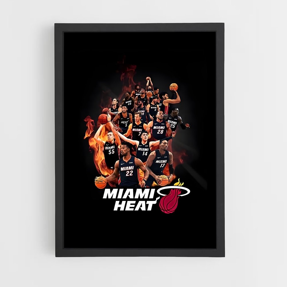 miami-heat-9 cadre Noir