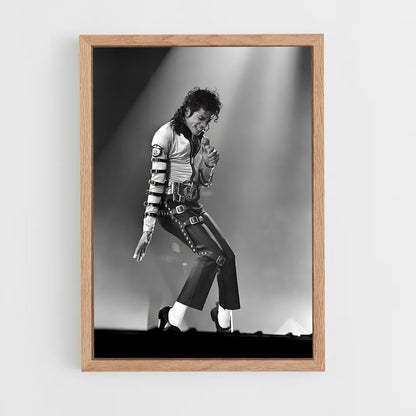 michael-jackson-5 cadre Bois clair