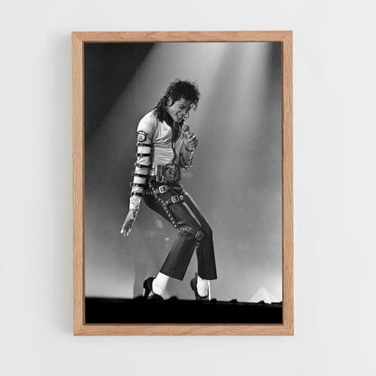 Poster Michael Jackson Noir et Blanc