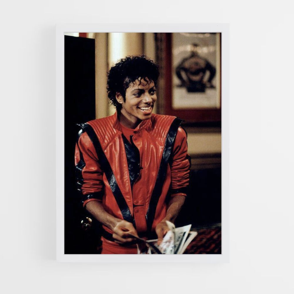 Poster Michael Jackson Rouge