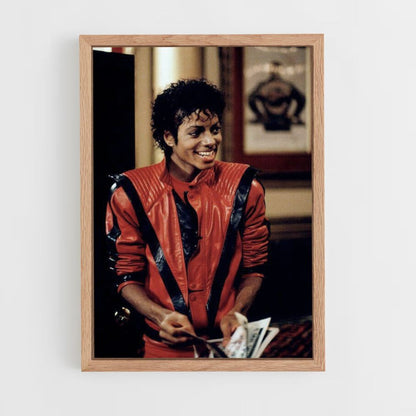 Poster Michael Jackson Rouge