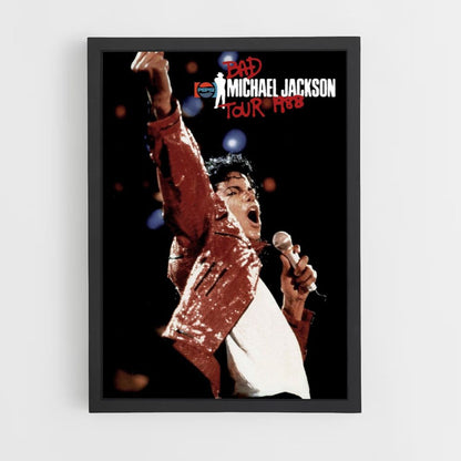 Poster Michael Jackson 1988