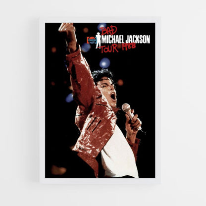 Poster Michael Jackson 1988