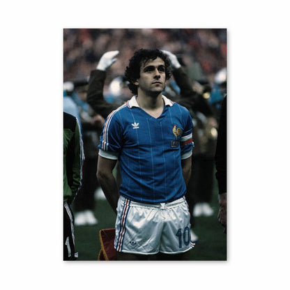 Poster Michel Platini France