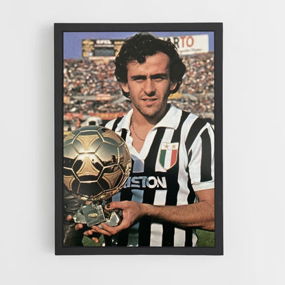 Poster Michel Platini Ballon d'or