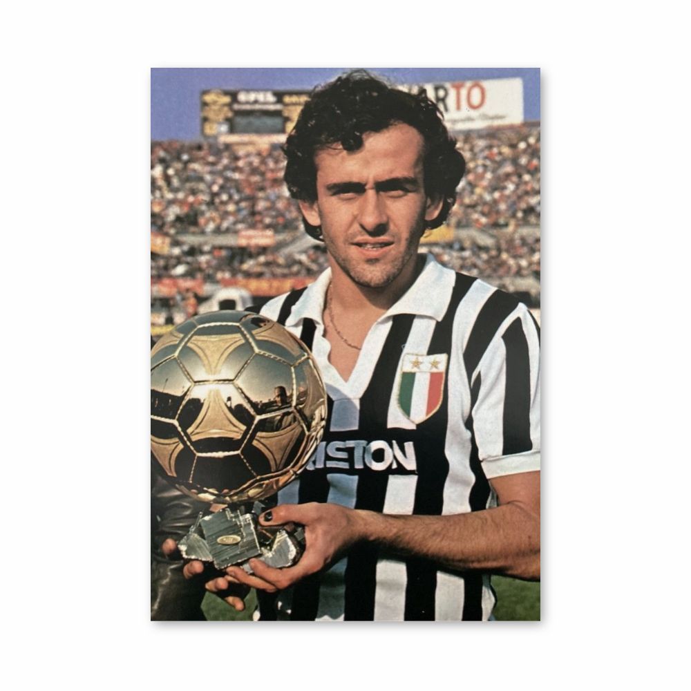 Poster Michel Platini Ballon d'or