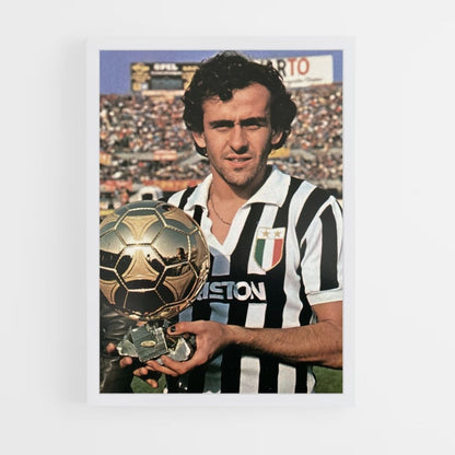 Poster Michel Platini Ballon d'or