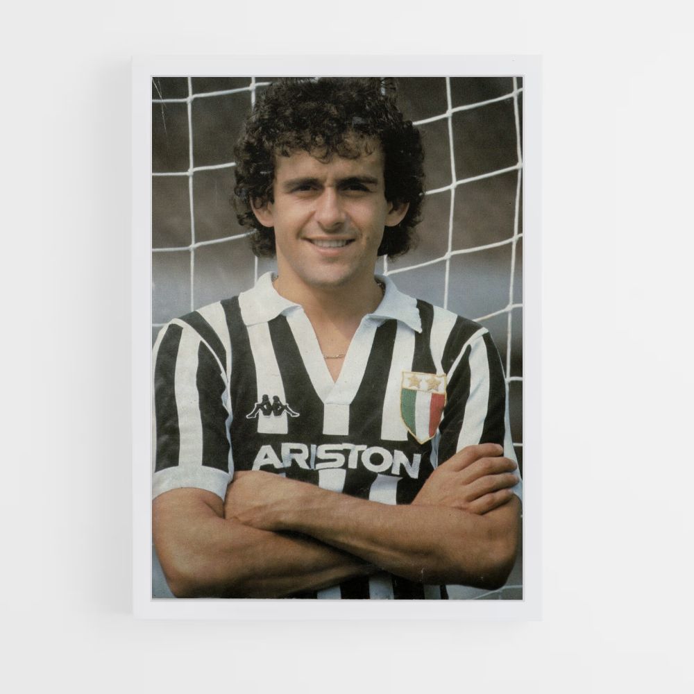 Poster Michel Platini Cage