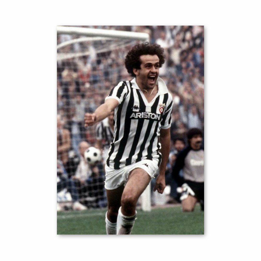 Poster Michel Platini Joueur