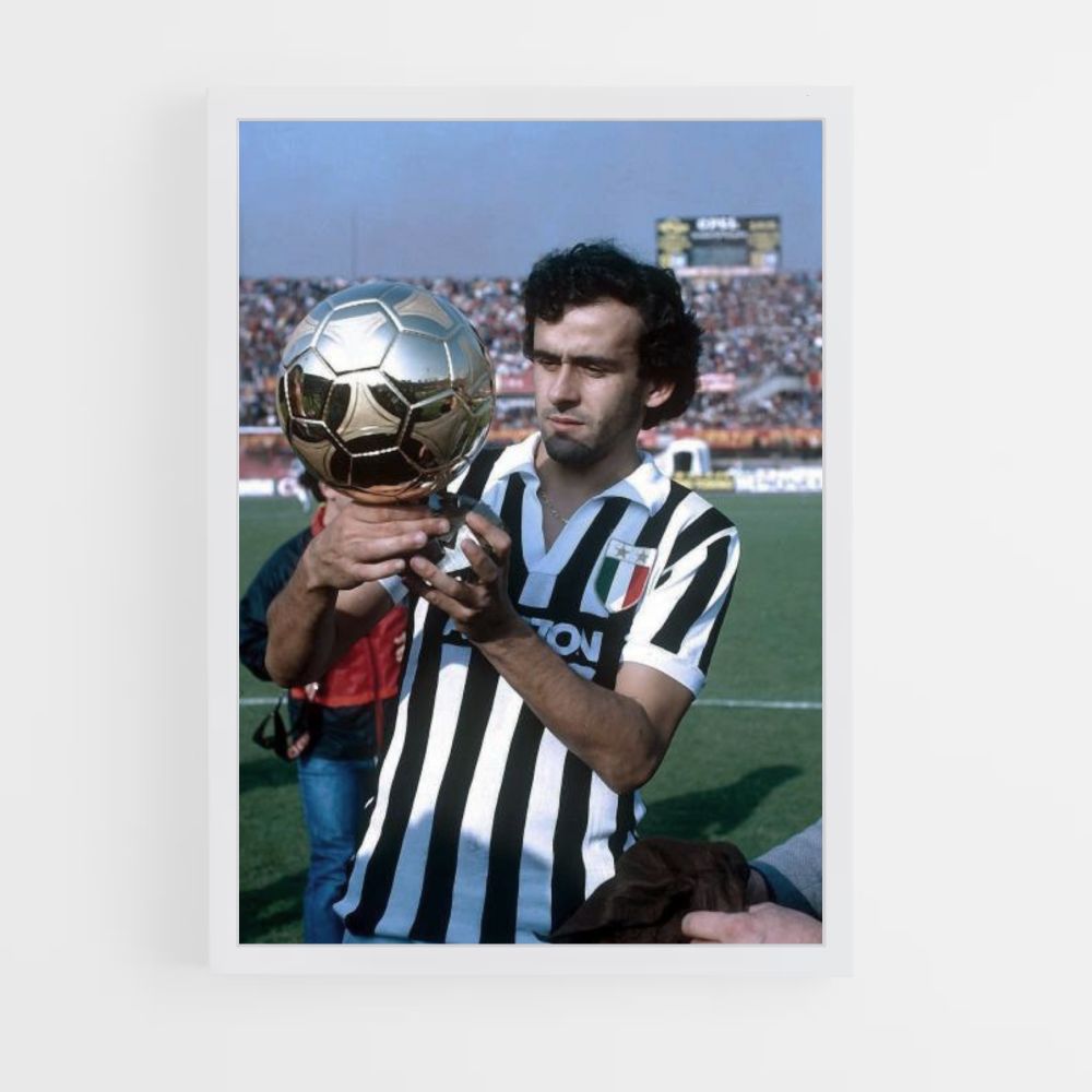 Poster Victoire Michel Platini