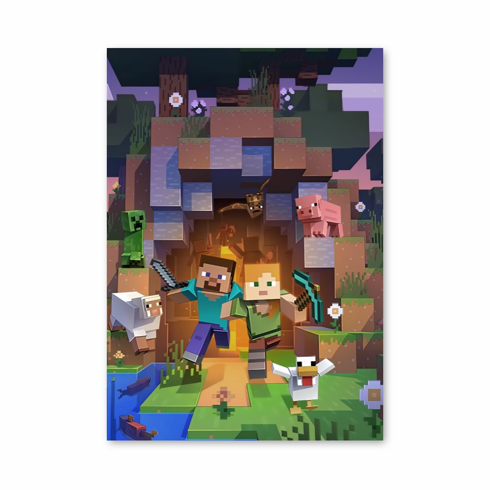 Affiche Minecraft