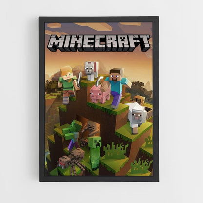 Poster Minecraft Aventure