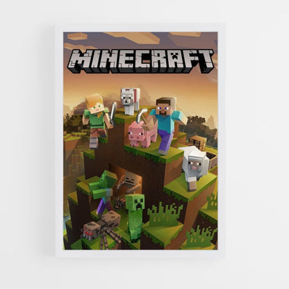 Poster Minecraft Aventure