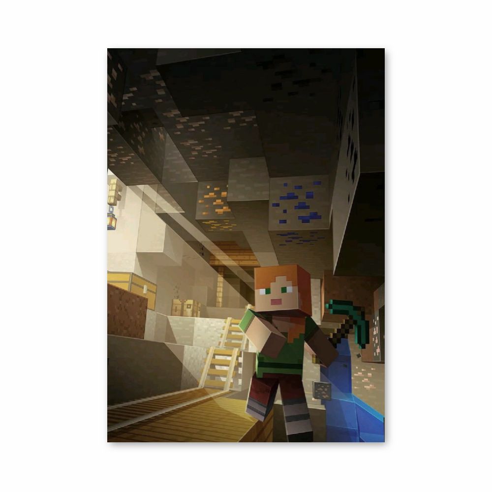 Poster Minecraft Minage