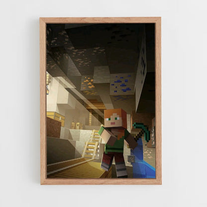 Poster Minecraft Minage