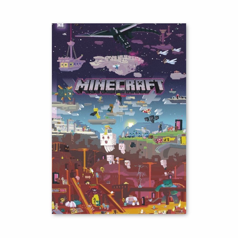 Poster Minecraft Jeu