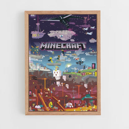 Poster Minecraft Jeu