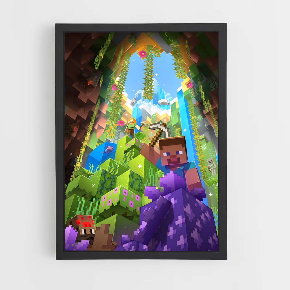 minecraft-7 cadre Noir