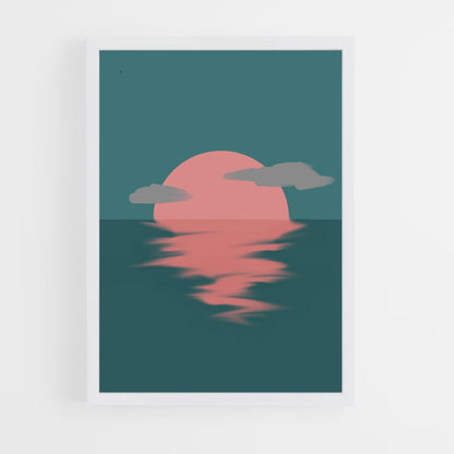 Poster Couché de Soleil