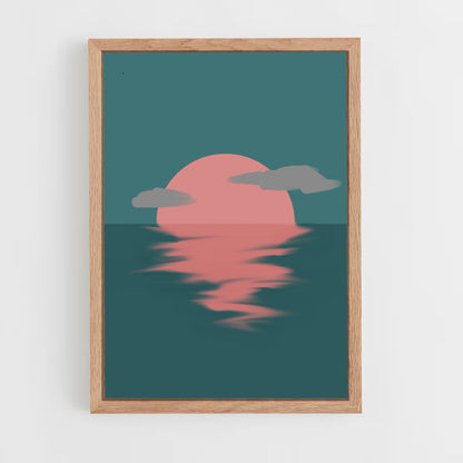 Poster Couché de Soleil