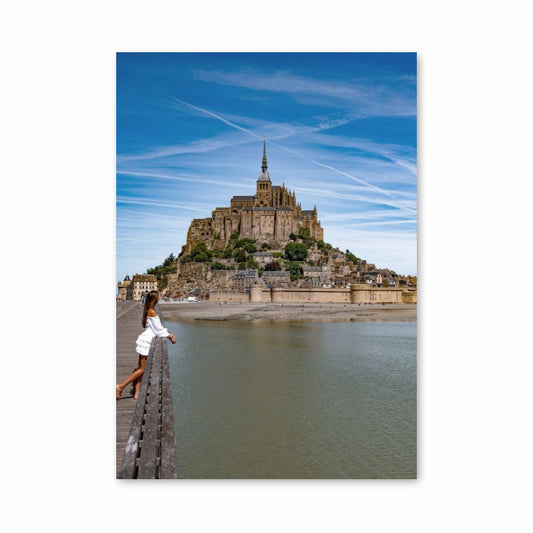 Poster Visite Mont Saint Michel