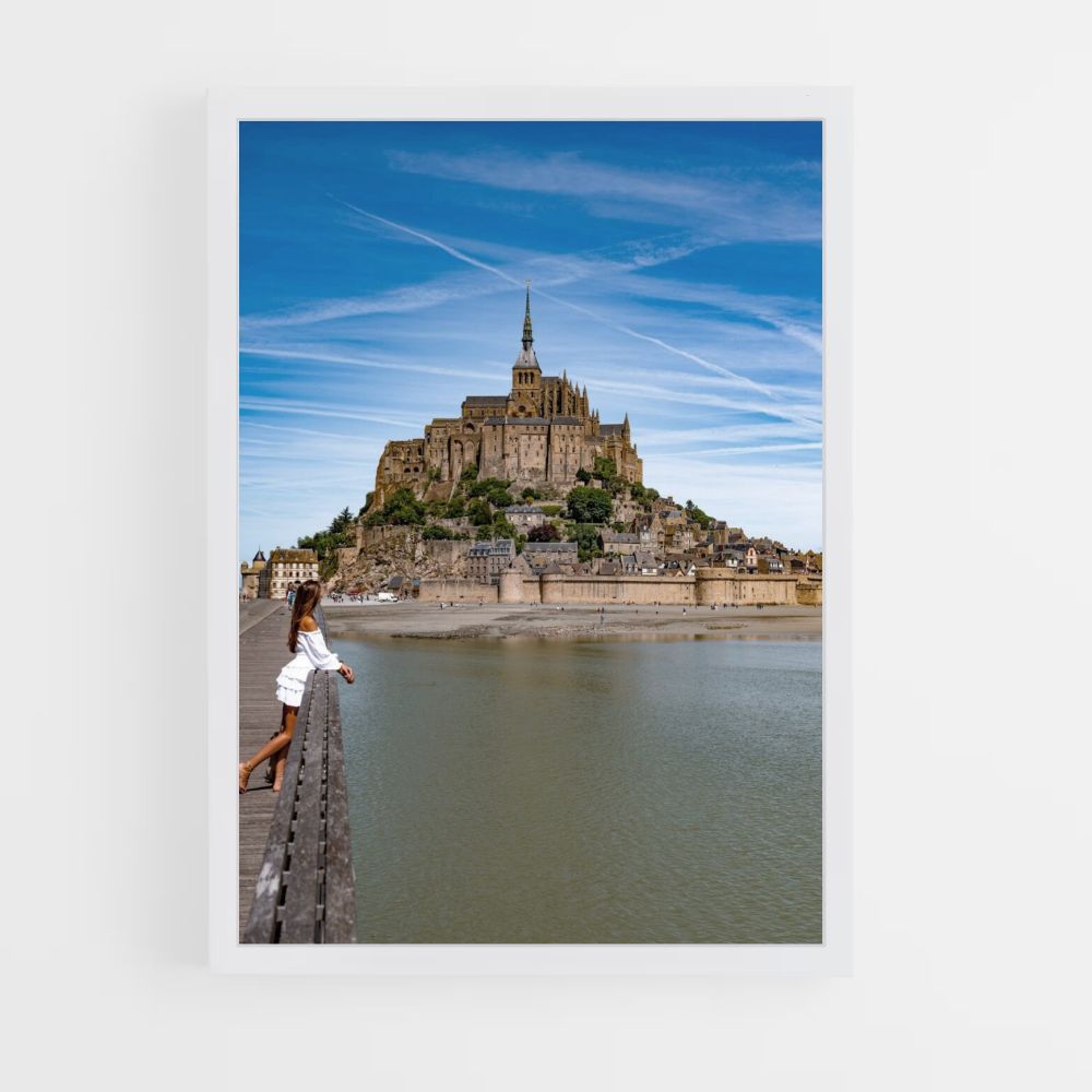 Poster Visite Mont Saint Michel