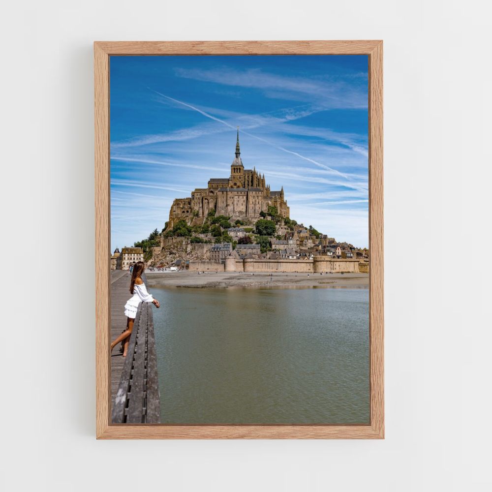 Poster Visite Mont Saint Michel