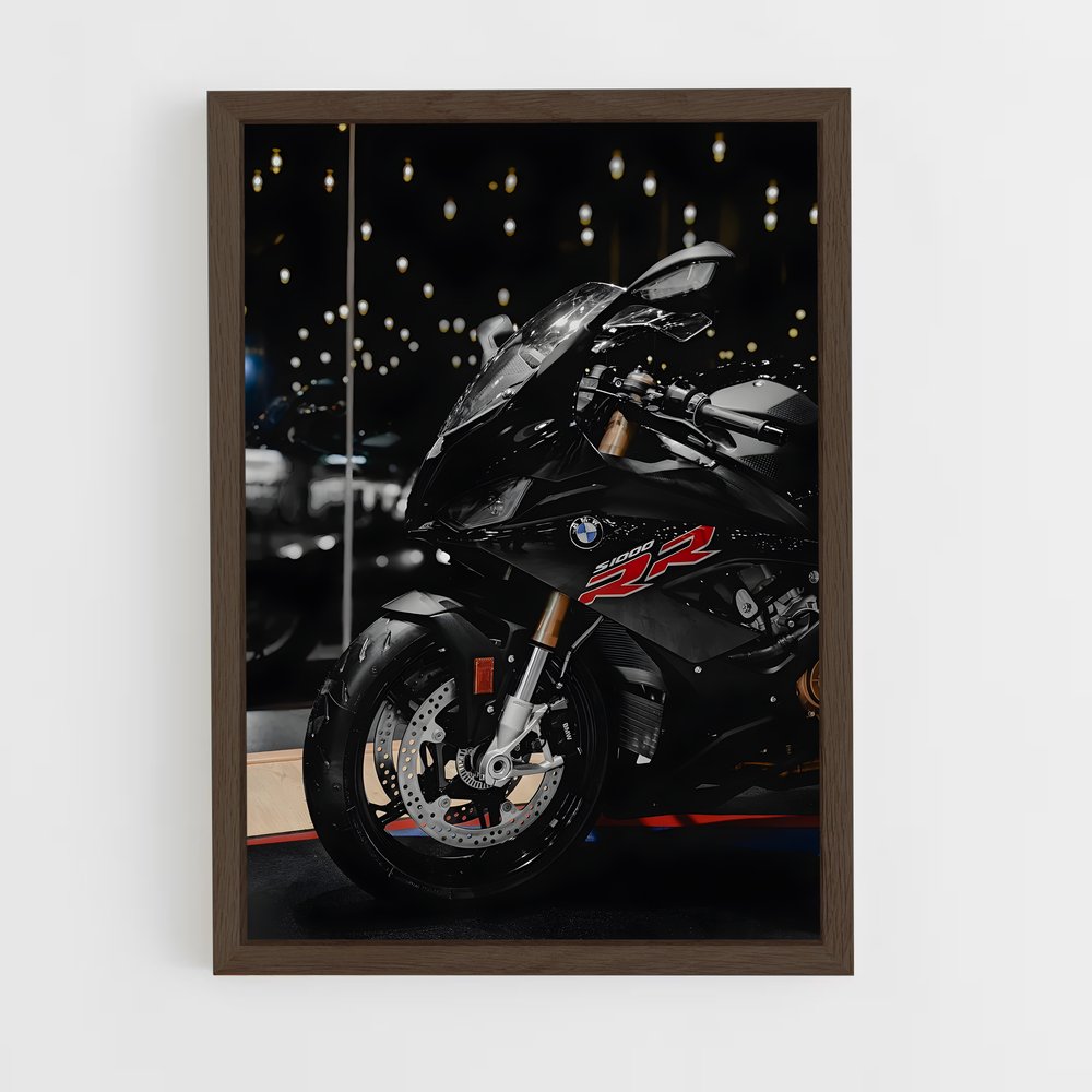 moto-2 cadre Bois foncé