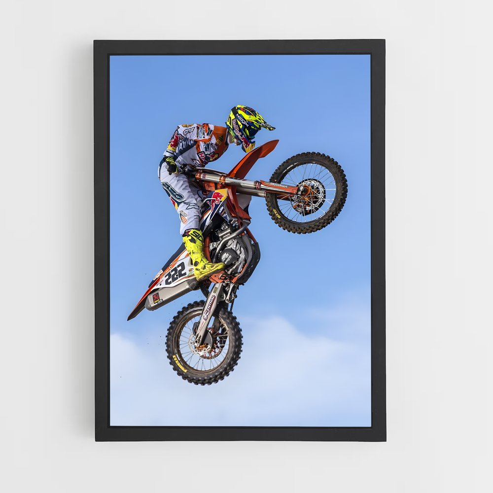 moto-cross-22 cadre Noir