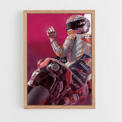 Poster Marc Marquez Espagne