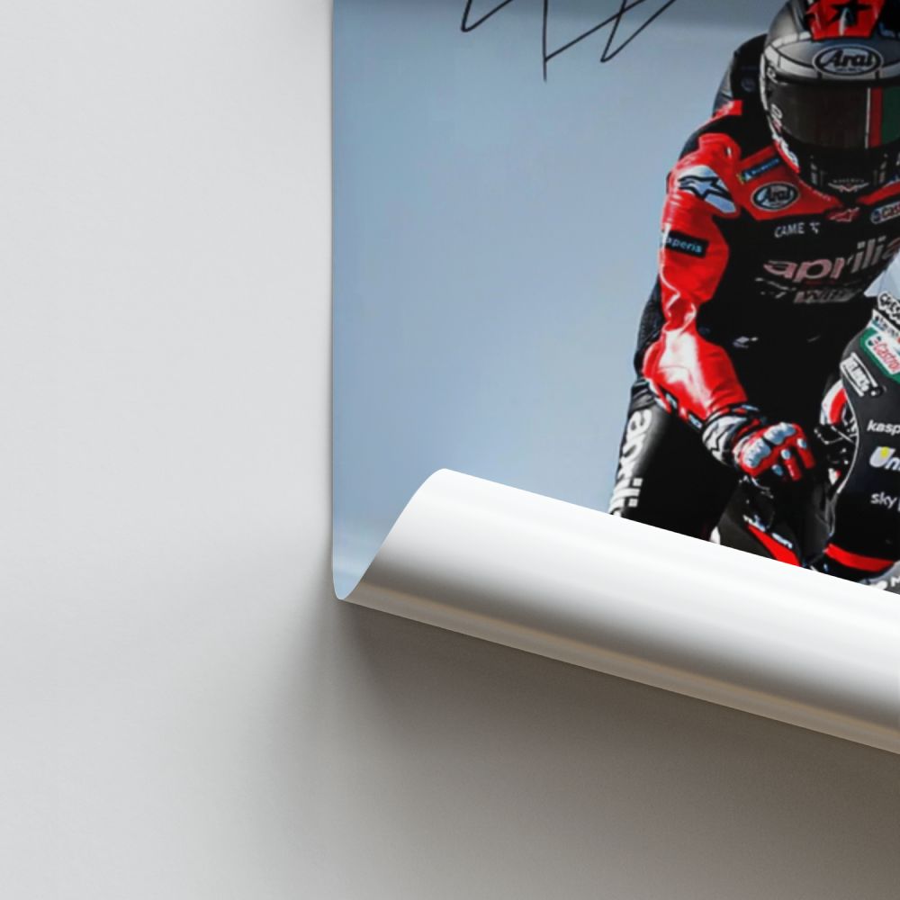 Poster Marc Marquez Signature