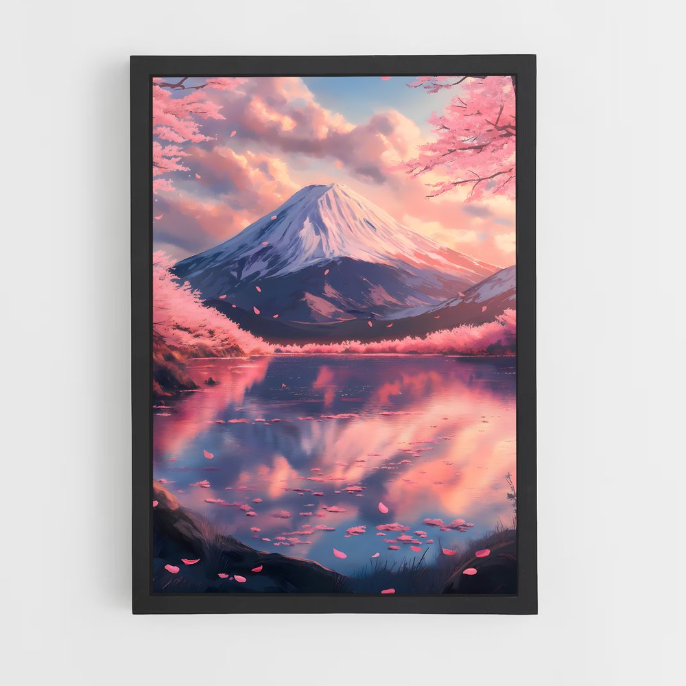 mount-fuji-8 cadre Noir
