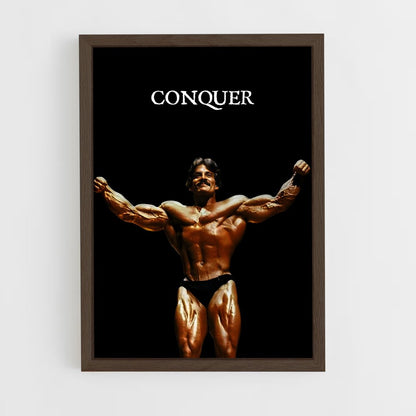 mr-olympia-3 cadre Bois foncé