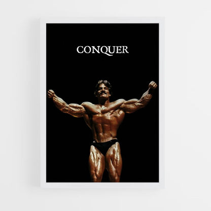 Poster Mr Olympia Conquer