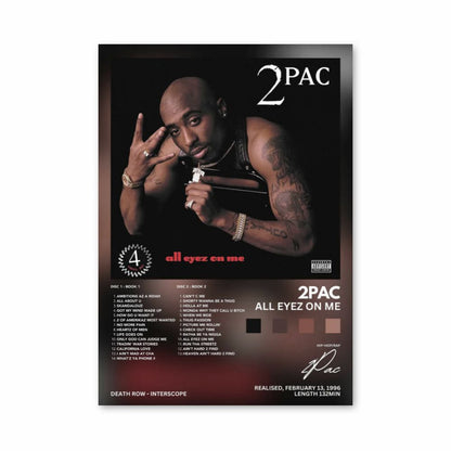 Poster 2Pac All Eyez On Me