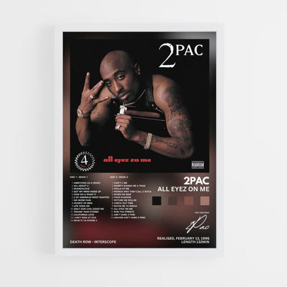 Poster 2Pac All Eyez On Me