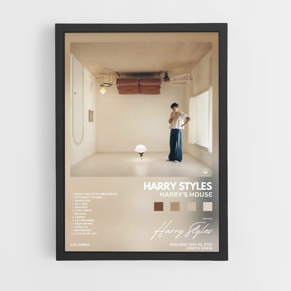 Poster Harry Styles Harry's House