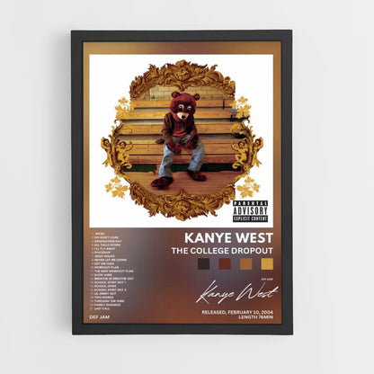 Poster Kanye West The College Dropout