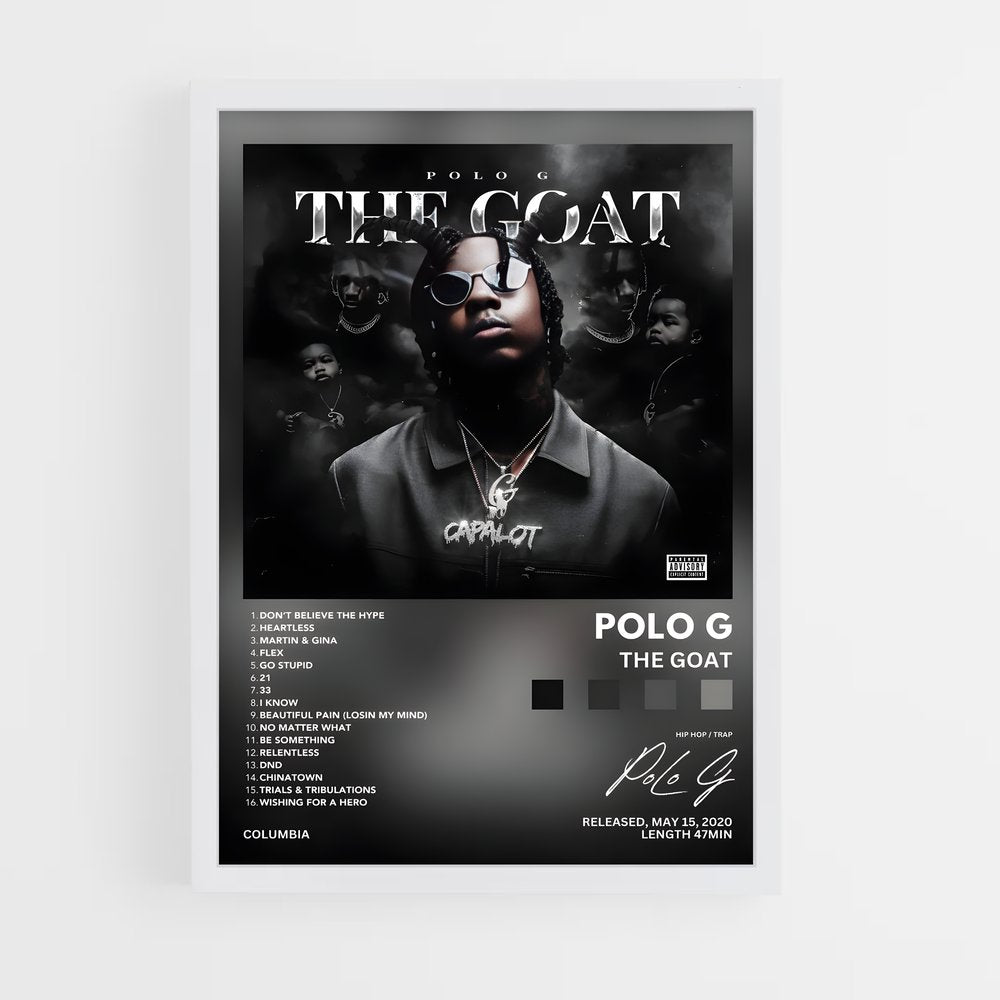 music-albums-18 cadre Blanc