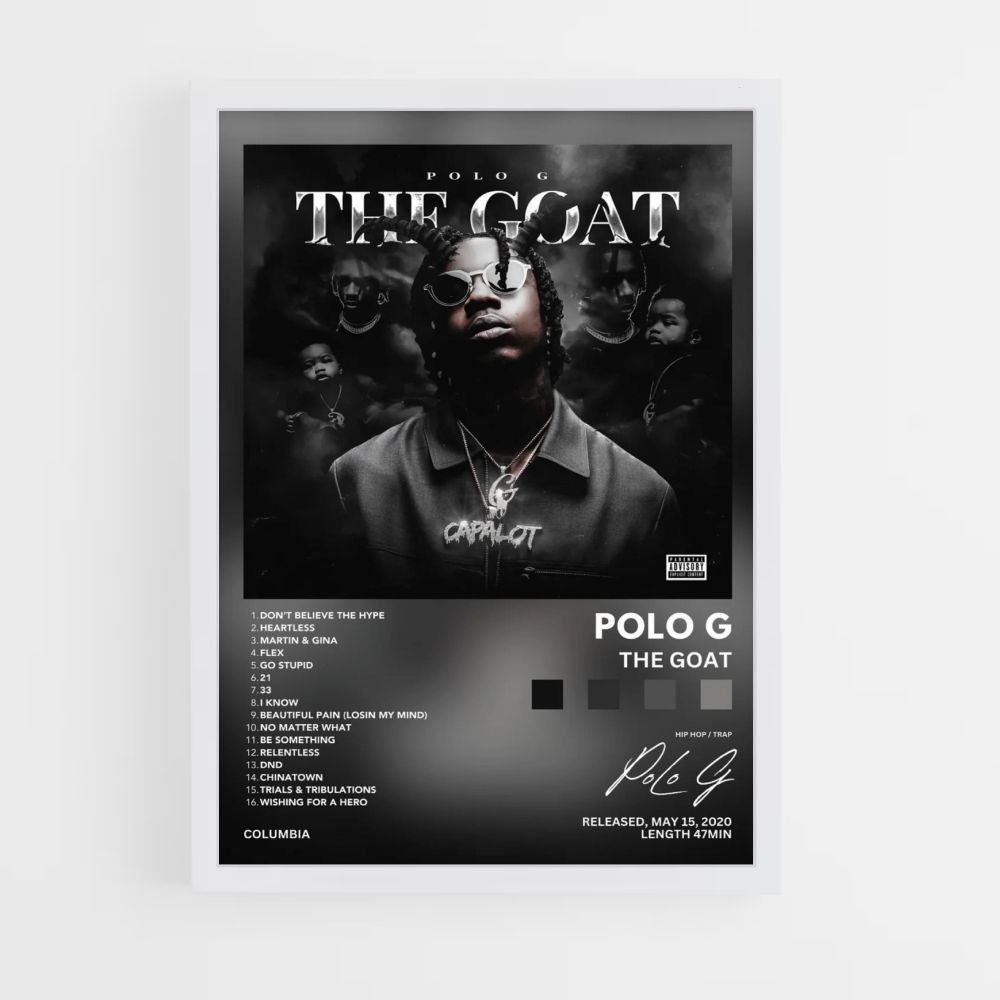 Poster Polo G The Goat