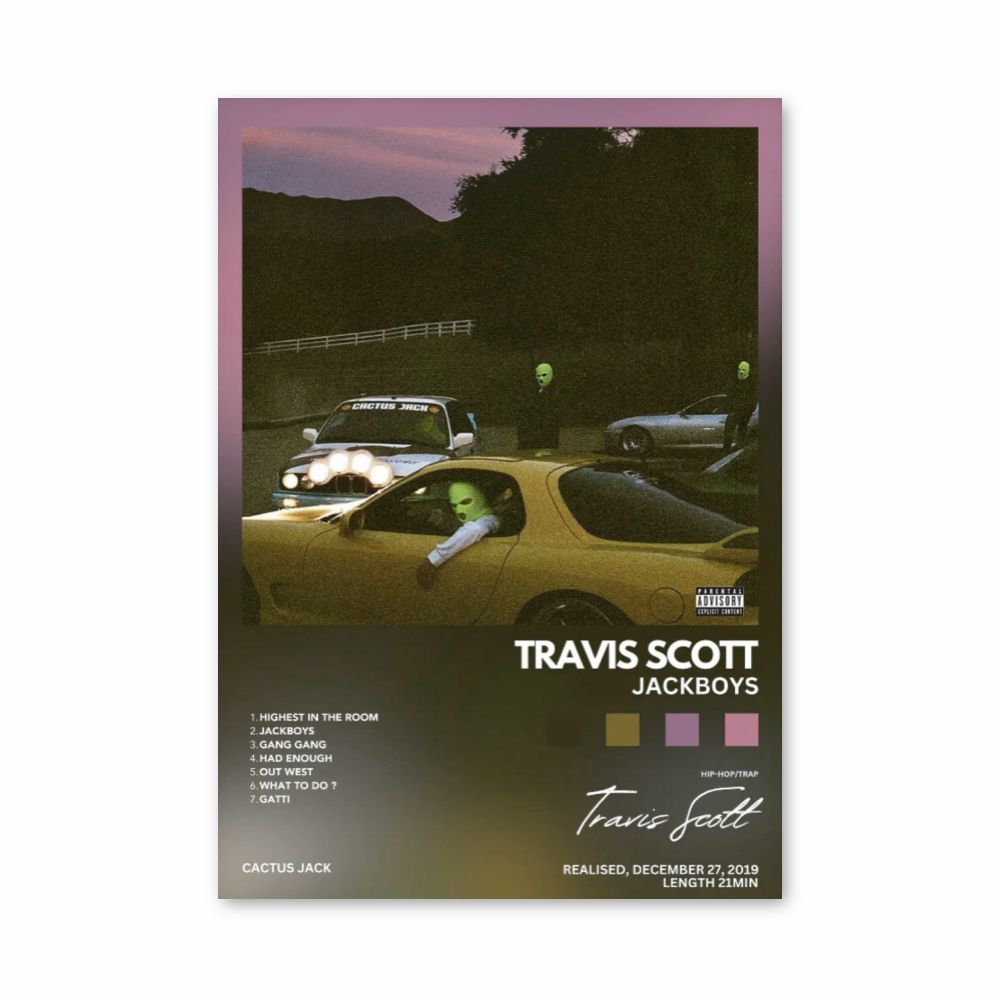 Poster Travis Scott Jackboys