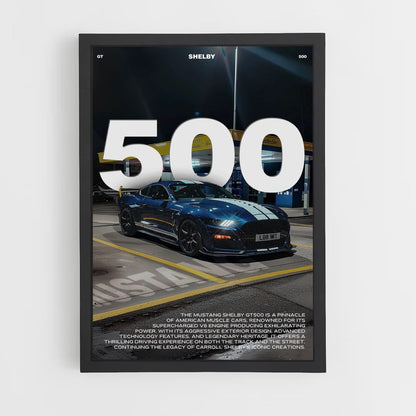 Poster Shelby 500