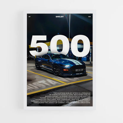 mustang-1 cadre Blanc