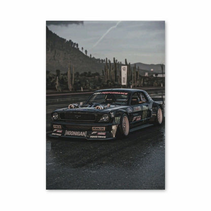 Poster Hoonigan Ford Mustang