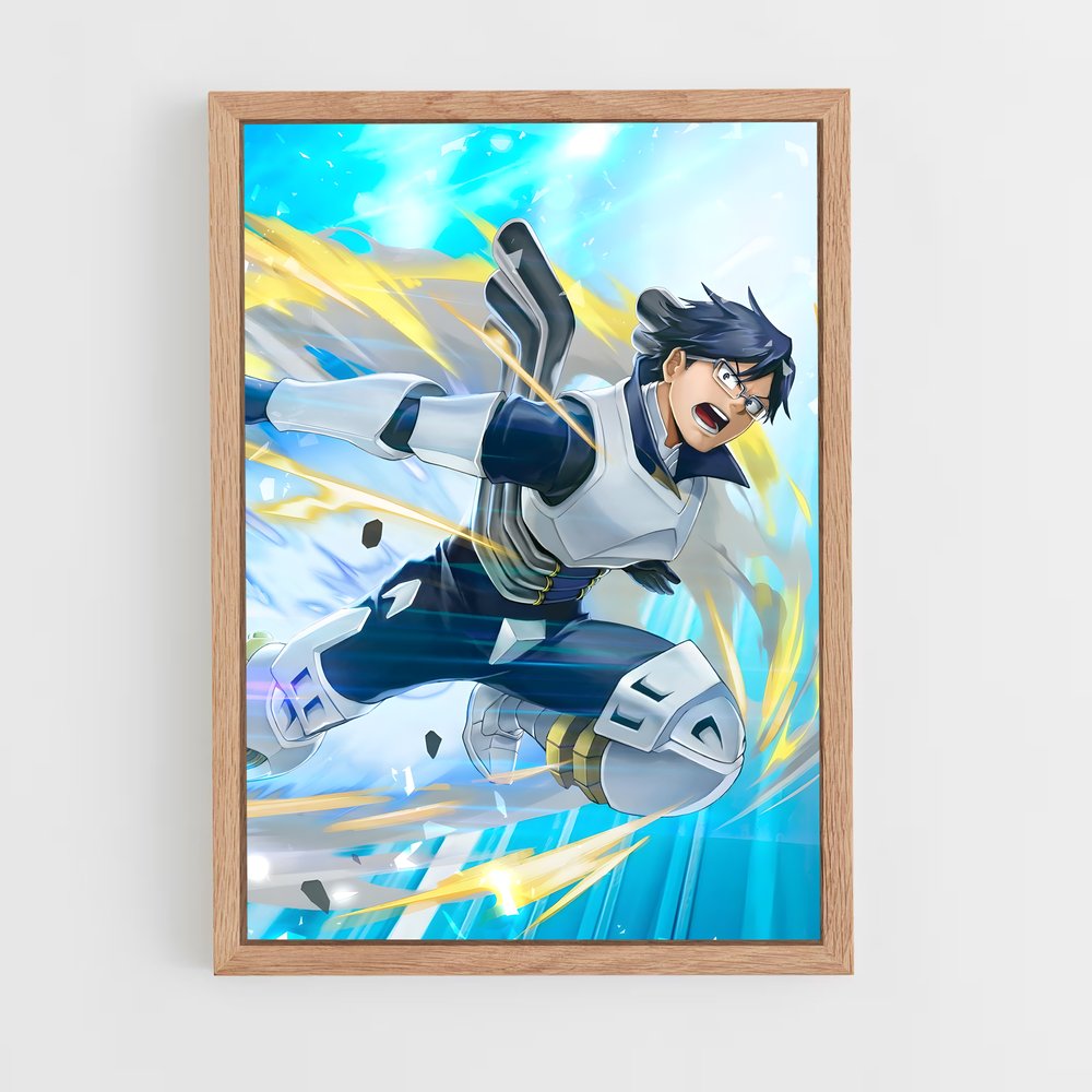 my-hero-academia-1 cadre Bois clair