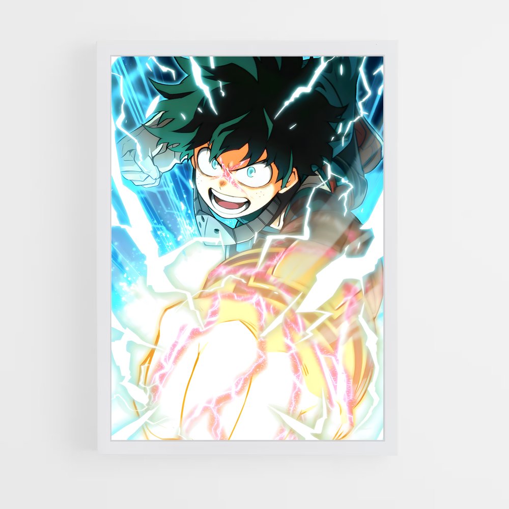 my-hero-academia-15 cadre Blanc