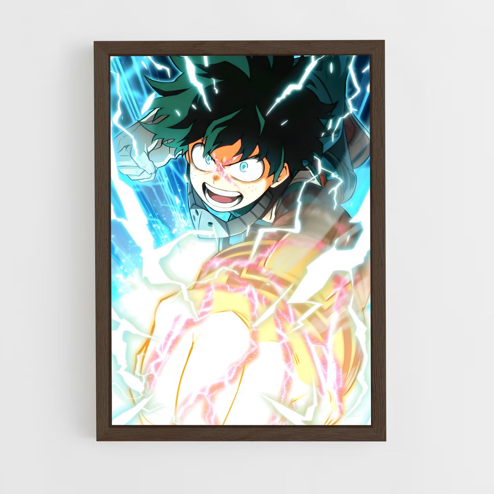 my-hero-academia-15 cadre Bois foncé
