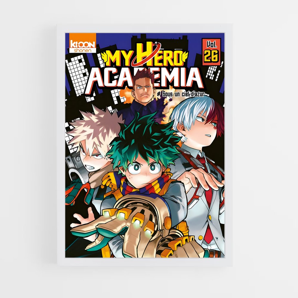my-hero-academia-21 cadre Blanc