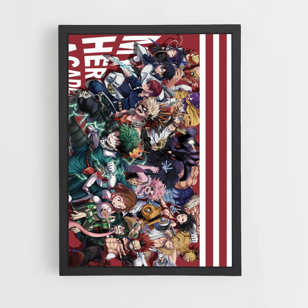 Poster My Hero Academia Seconde A