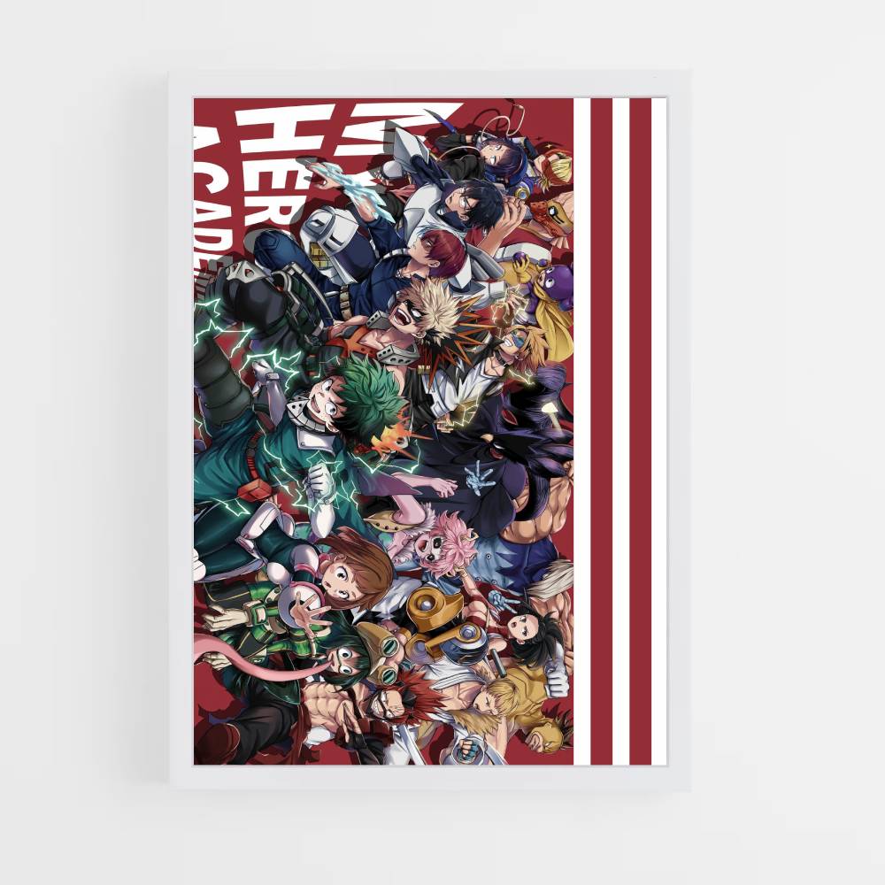 Poster My Hero Academia Seconde A